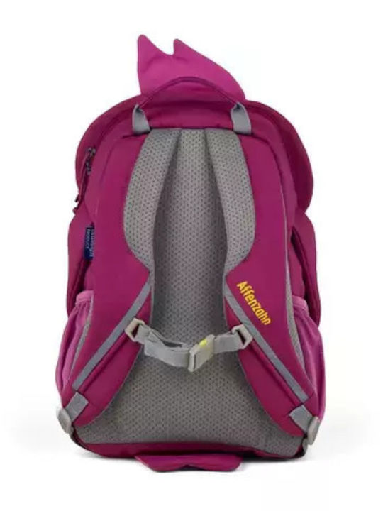 Affenzahn Backpack School Bag Kindergarten With Water Bottle Holder Purple 8 Litre 20 x 12 x 31cm