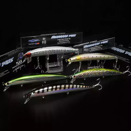 Rizor Artificial Bait Minnow 19cm 36gr #01 Barracuda