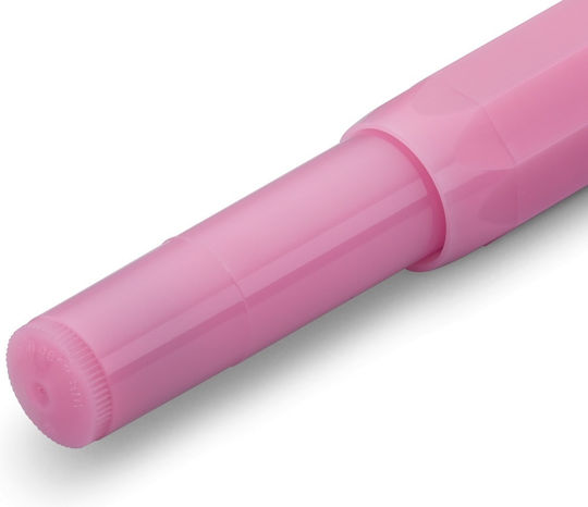 Kaweco Frosted Sport Writing Pen Fine Pink made of Plastic with Blue Ink