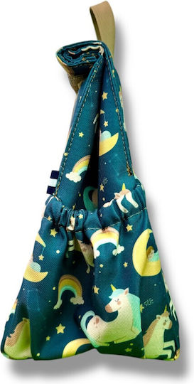 The Lunch Bags School Insulated Handheld Lunch Bag 8 Litre Unicorns 26x19x28cm