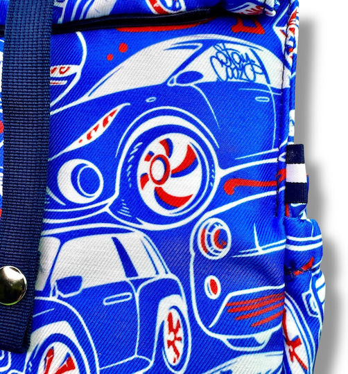 The Lunch Bags School Insulated Shoulder Lunch Bag 5 Litre Racers 21x16x24cm