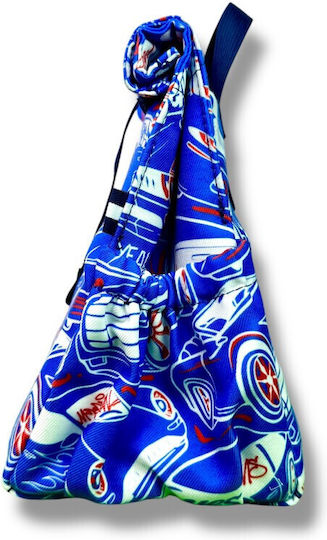 The Lunch Bags School Insulated Shoulder Lunch Bag 5 Litre Racers 21x16x24cm