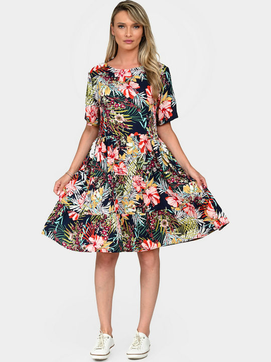 Καλοκαιρινό Mini Φόρεμα Floral