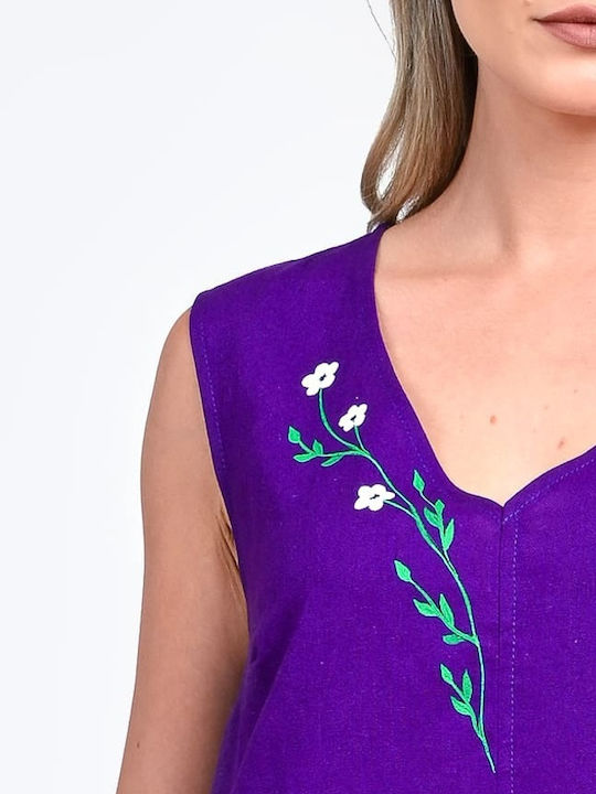 Rochii De Vară Pentru Femei Mini Rochie Violet