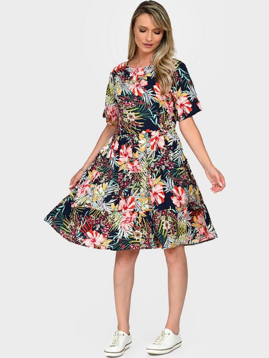 Καλοκαιρινό Mini Φόρεμα Floral