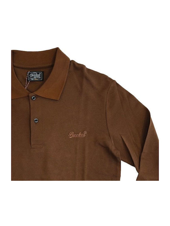 Polo Long Sleeve Blouse Brown