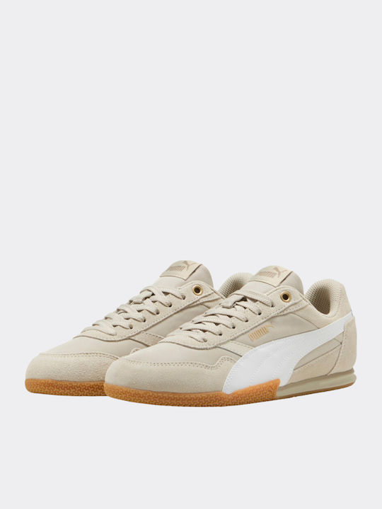 Nylon Γυναικεία Sneakers Μπεζ