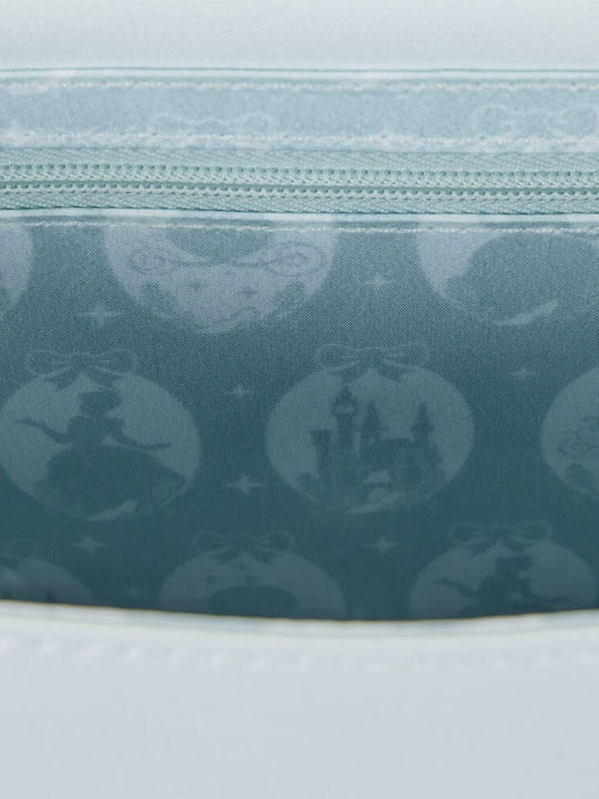 Loungefly Cinderella Παιδική Τσάντα Ώμου Γαλάζια 22.86x7.62x20.32εκ.