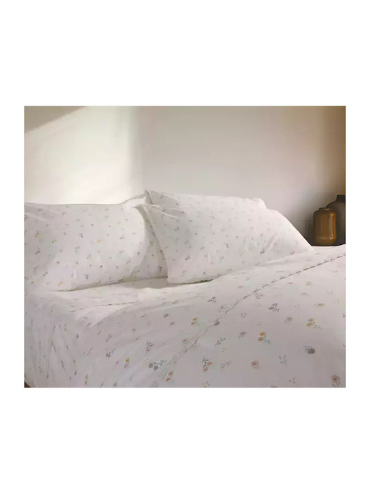 Nef-Nef Homeware Сет Чаршафи 280x270см. Signity Бял 4бр