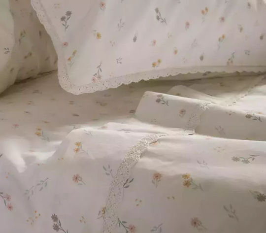 Nef-Nef Homeware Sheet Sets King Size 280x270cm. Signity White 4pcs
