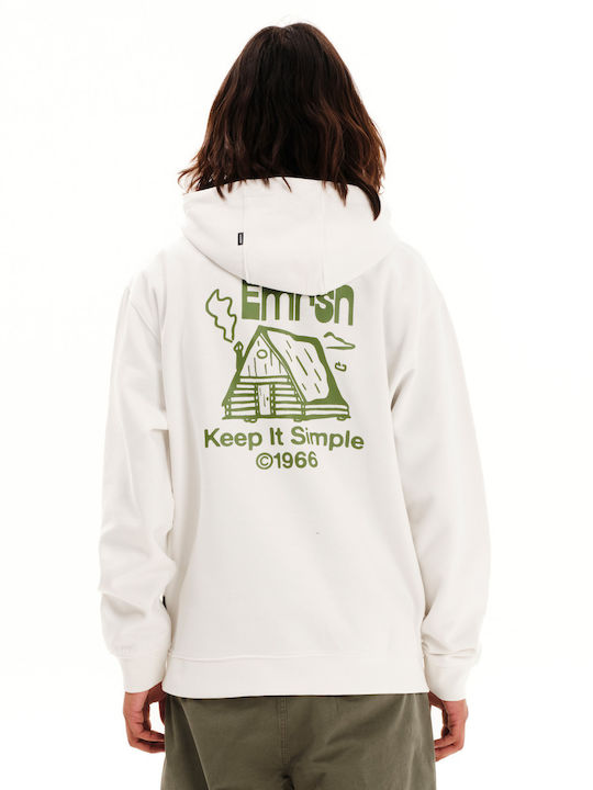 Hanorac Cu Glugă Off White