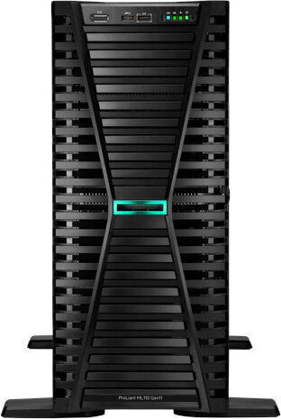 HP ProLiant ML110 Gen11 (Xeon Argint 4514Y/64GB DDR4/480GB SSD + 480GB SSD/MR408i‑o, 8x SFF Hot-Plug/Fără sistem de operare)