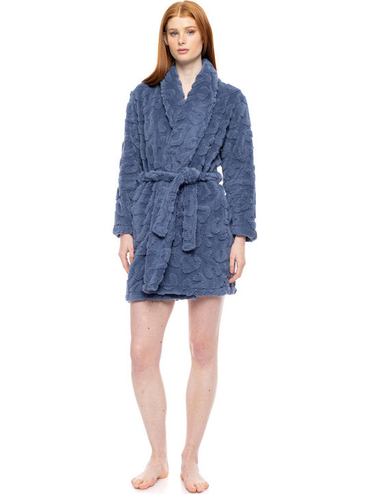 Pink Label Winter Damen Robe Cosmos Blue