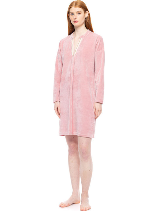 Pink Label Set Pijamale De Damă De Iarnă Din Bumbac Pink Label Set Pijamale De Damă De Iarnă Din Bumbac