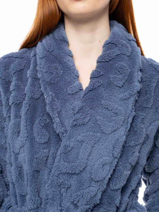 Pink Label Winter Damen Robe Cosmos Blue