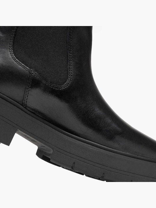 D Spherica Ghete Dama Chelsea De Piele Negre