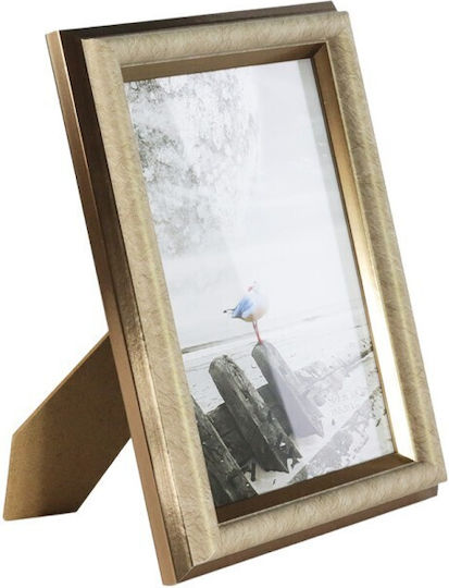 Viosarp Viosarp Kunststoff Fotorahmen mit Goldenem Rahmen