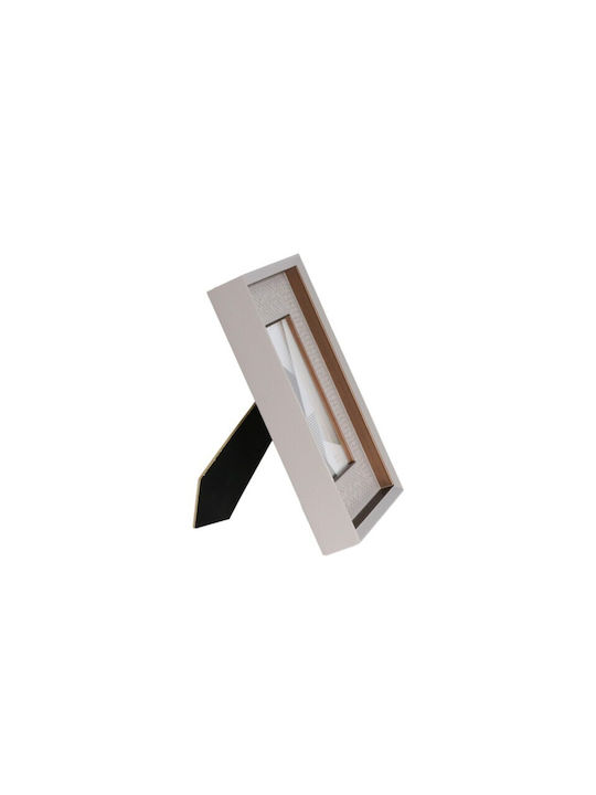 Wooden Photo Frame with Gray Frame
