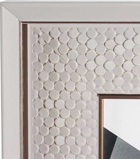 Wooden Photo Frame with Gray Frame
