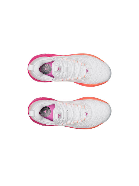 Project Rock 7 Γυναικεία Αθλητικά Παπούτσια Training White / Vivid Magenta