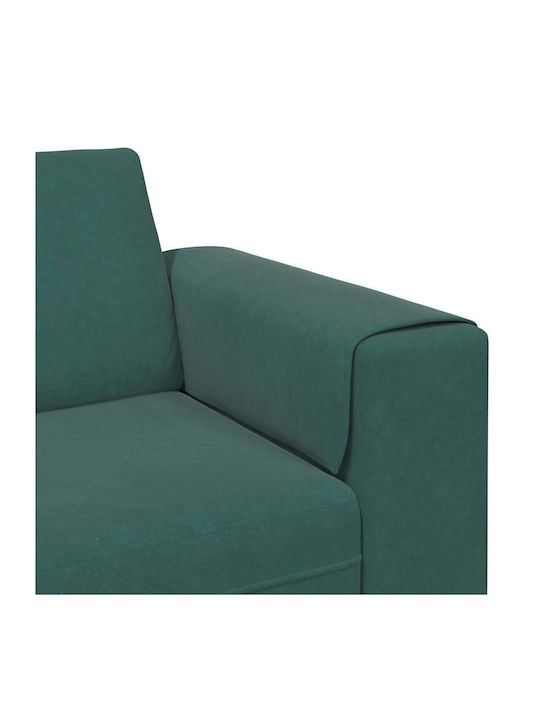 Living Room Furniture Set Couch & Stool Green