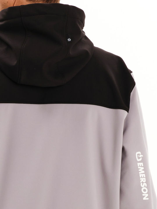 Geci Bărbați Bomber Ice Gri/Negru