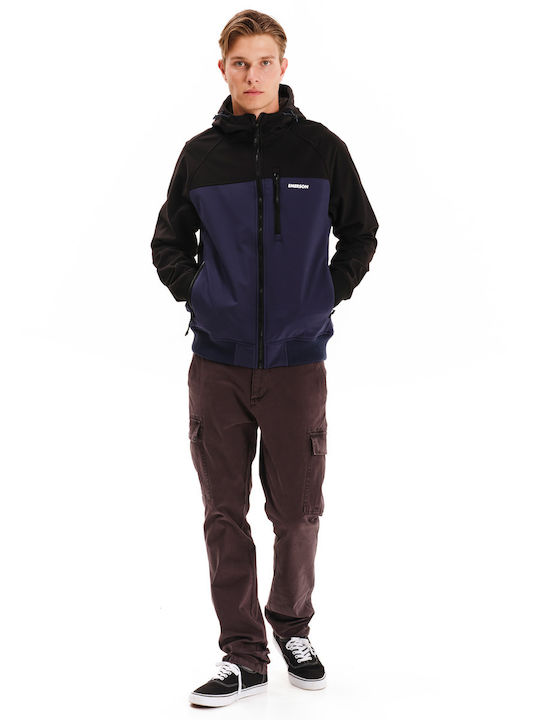 Raglan Bonded Winter Bomber Wasserdicht und Winddicht Blau / Schwarz