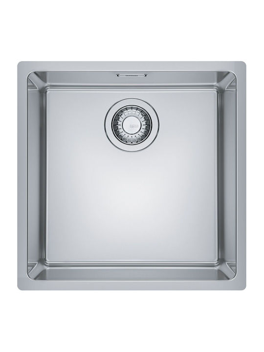 Franke Maris Mrx 110-40 1220525224 Undermount Sink Inox W40xD40cm Silver