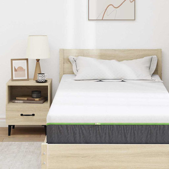 vidaXL Полуединичен Анатомичен Матрак 120x200x23см
