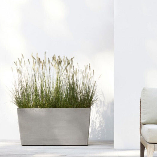 Ecopots Paris Planter Box Taupe 100x40x50cm.