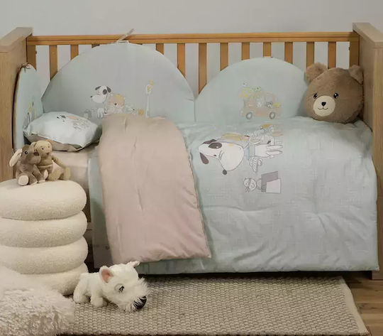 Πάπλωμα Κούνιας Life In City Nef-nef Homeware