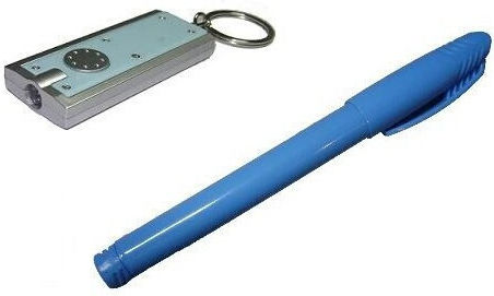 Marker Permanent Invizibil - Set de securitate UV