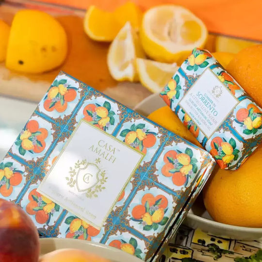 Gift Set Artisanal Soap Soap Dish Casa Amalfi Summer In Sorrento 150 g