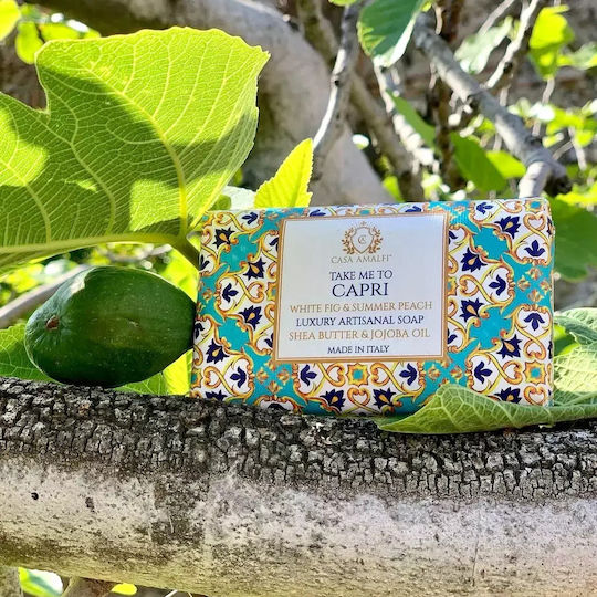 Set Cadou Săpun Artizanal Suport pentru Săpun Casa Amalfi Take Me To Capri 150 g