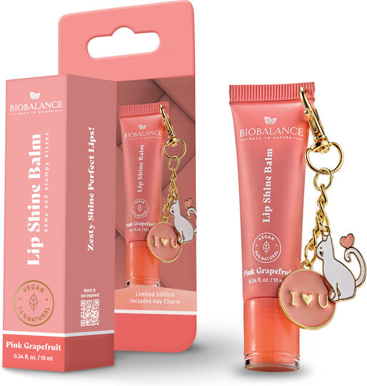 Balsam de Buze Efect Lucios Grapefruit Roz Bio Balance 10 Ml