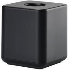 Zone Denmark Suport pentru șervețele Plastică Neagră 13x13x15.1cm 36023