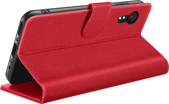 Zanaé Wallet Case Galaxy Xcover 5 Stand Magnetic Tab Red