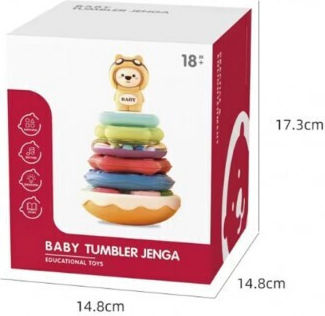 Lazarid Pyramid Toy with Music for 18++ Months