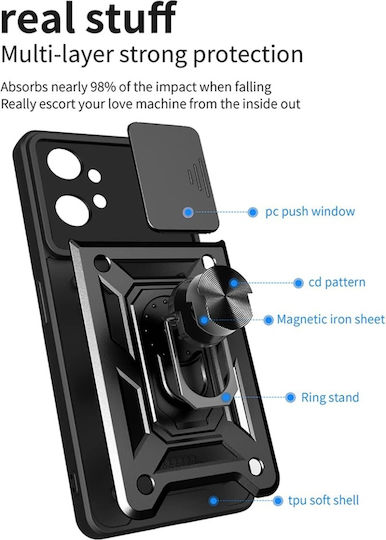 Back Cover Negru (Moto G32)
