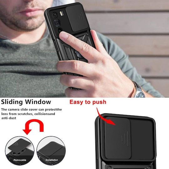 Umschlag Rückseite Schwarz (Motorola Edge 30)