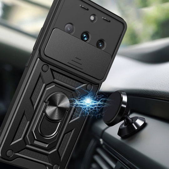 Back Cover Negru (Realme 11)