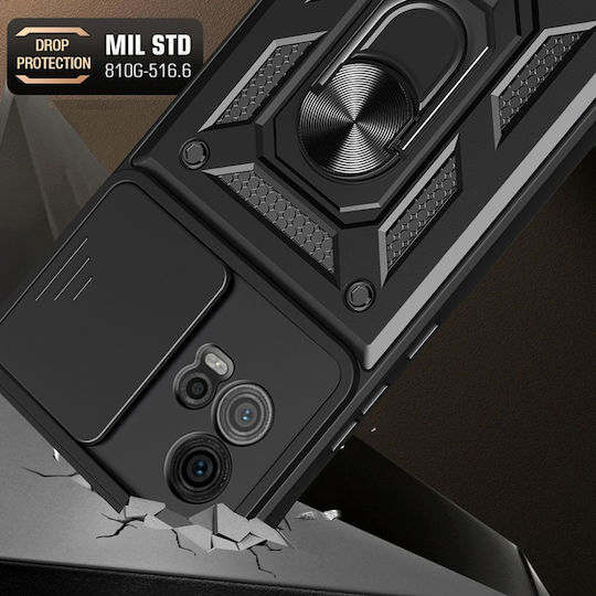 Back Cover Negru (Moto G72)