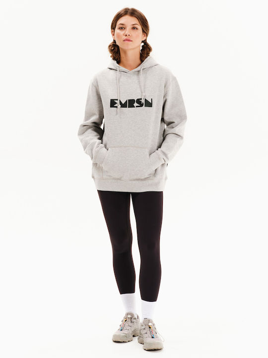 Women's Sweatshirt Hooded Gray