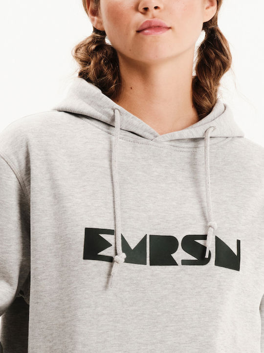 Women's Sweatshirt Hooded Gray