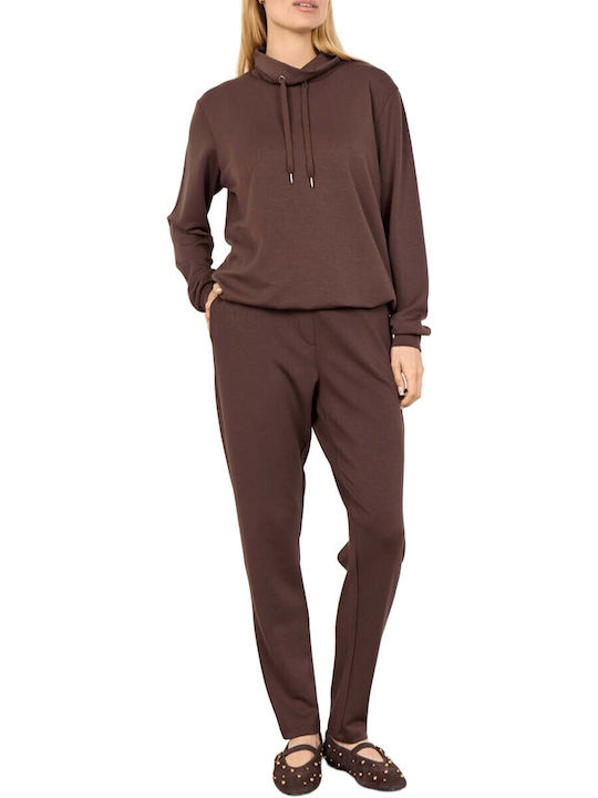 Soya Concept Sweatshirt Brown