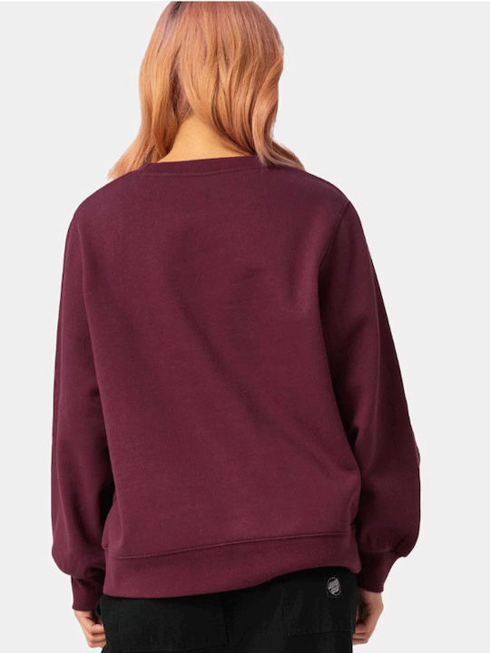 Women's Sweatshirt Dark Cherry