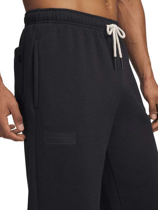 Rock Sweatpants with Elastic Black