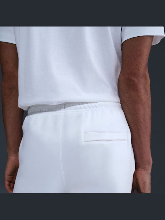 Club Sweatpants with Elastic White / Black