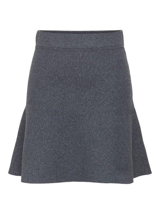 Mini Skirt Medium Grey Melange