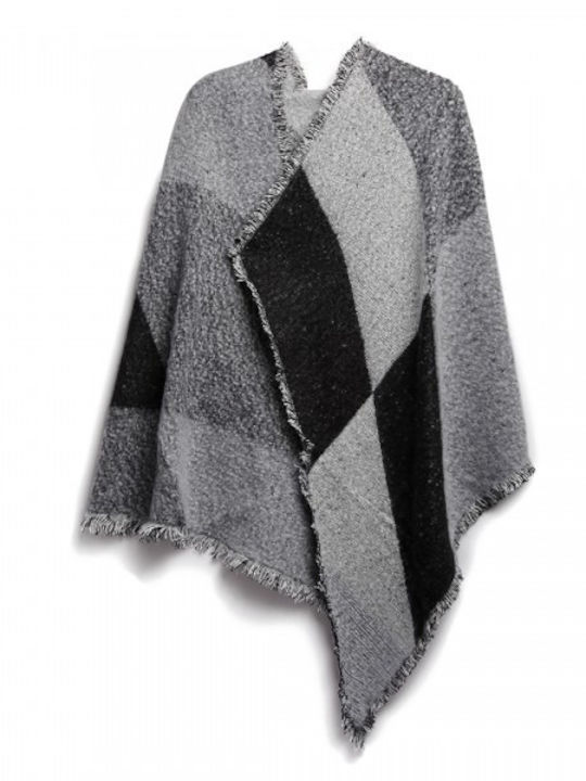 Women's Wool Scarf Black